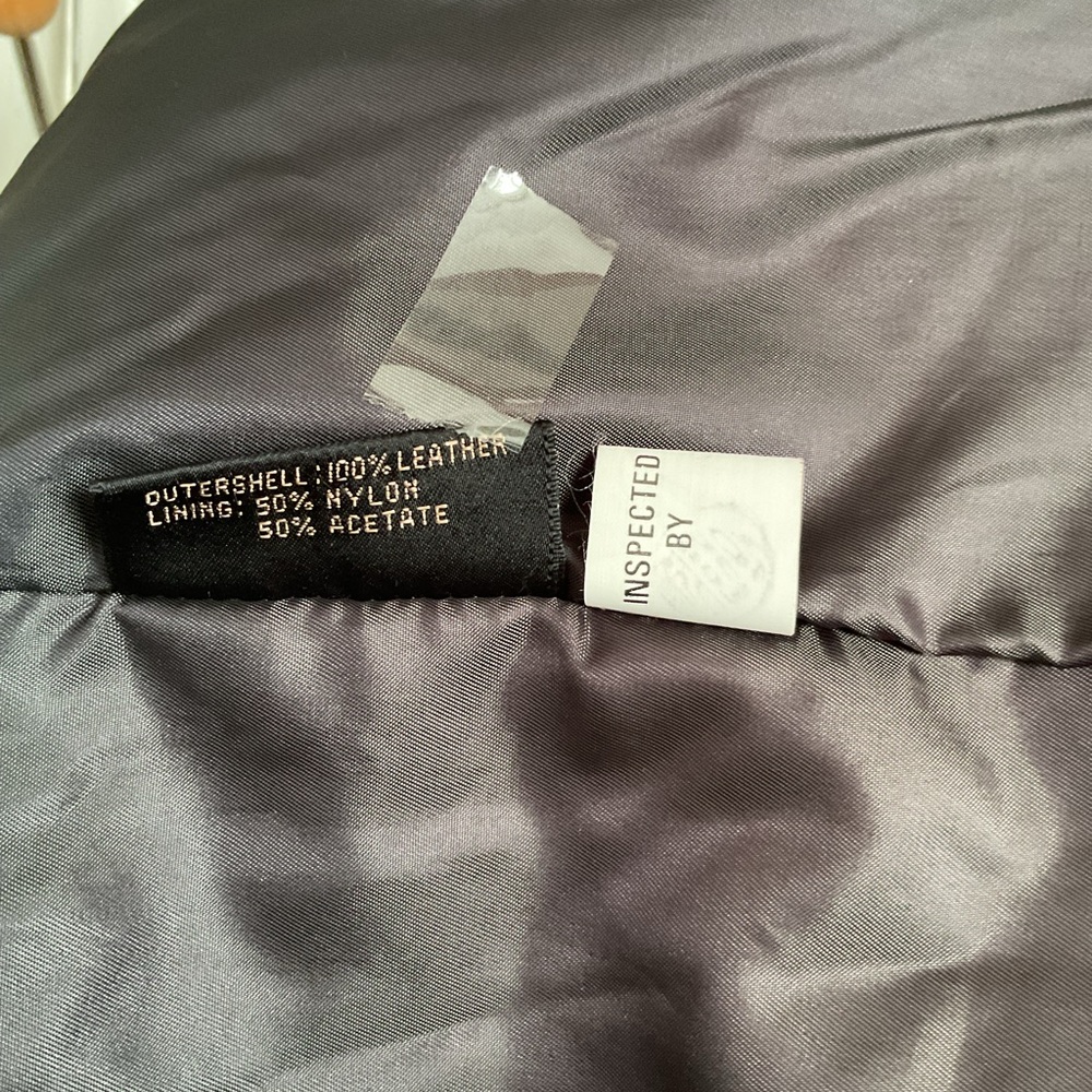 David Benjamin Leather Duster/Barn Coat - image 4